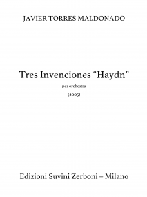 Tres invenciones Haydn